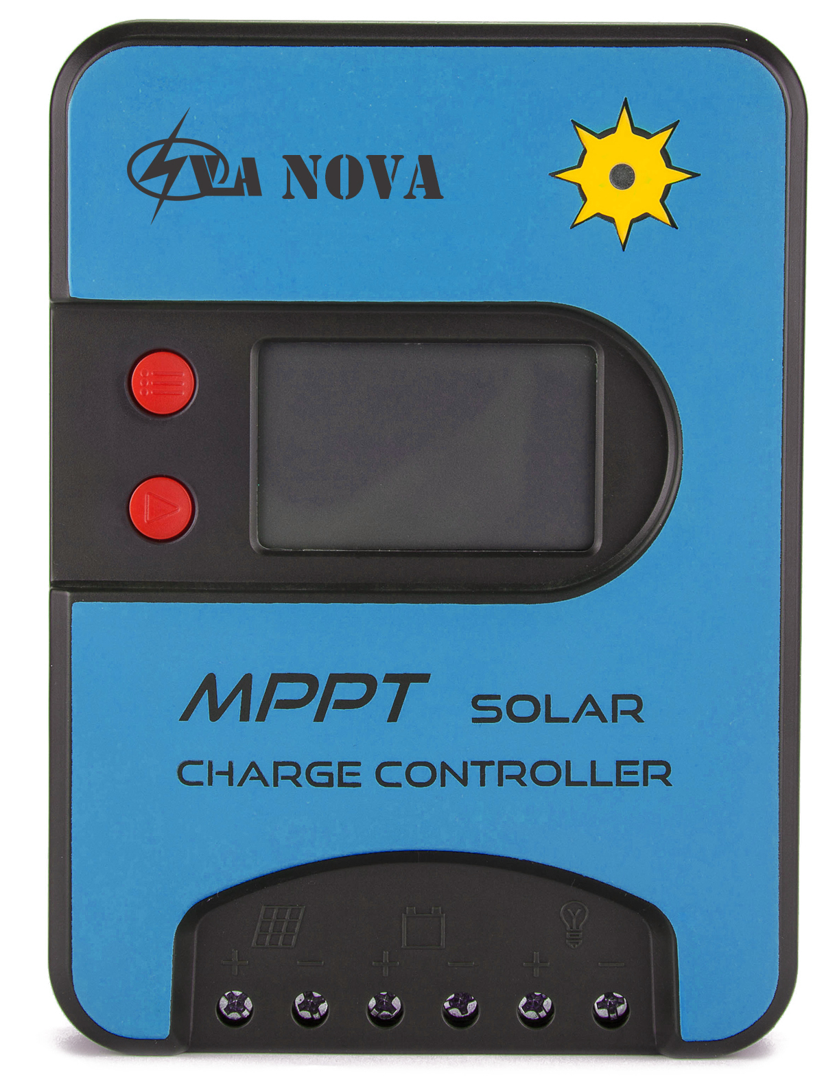 15A MPPT Controlador de carga solar Regulador solar 12V / 24V Pantalla LCD automática