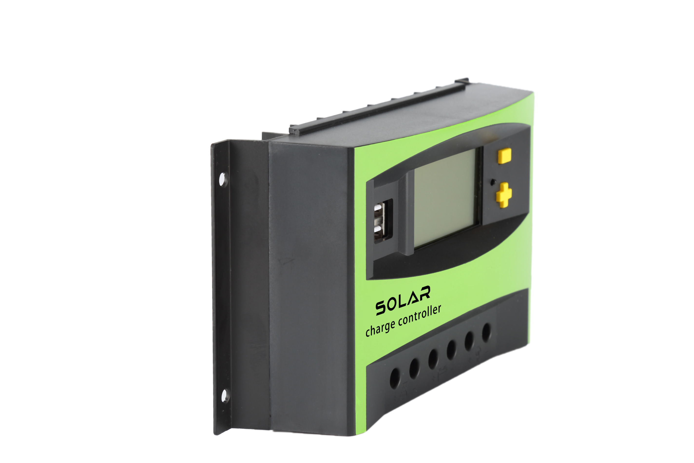 40A PWM Controlador de carga solar Regulador solar 12V / 24 / 48V Pantalla LCD automática